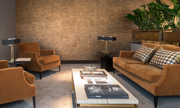 ELITIS Raffia Metal Project Behang