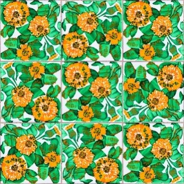 Tiles Daisy behang luxury by nature
