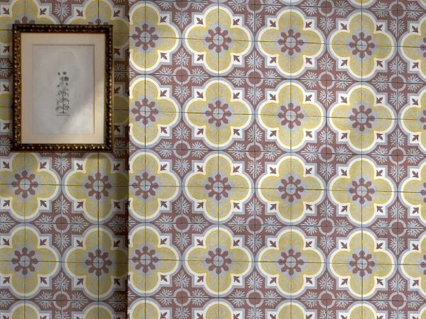 Tiles Mandala behang luxury by nature sfeer