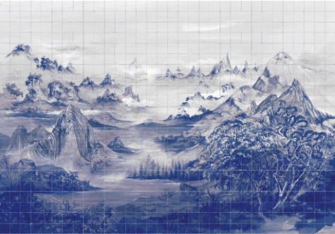 Coordonne Kami Behang&amp;#x00a0;Random Chinoiseries Collectie 7900023