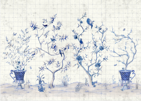 Coordonne Meihua Behang 7900050