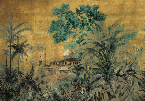 Coordonne Taj Mahal Behang Random Chinoiseries Collectie&nbsp;7900123
