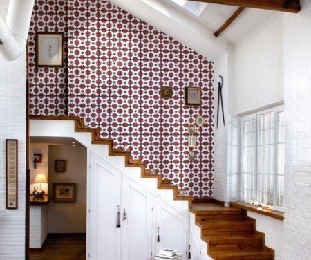 Tiles Celosia Clay behang luxury by nature sfeer