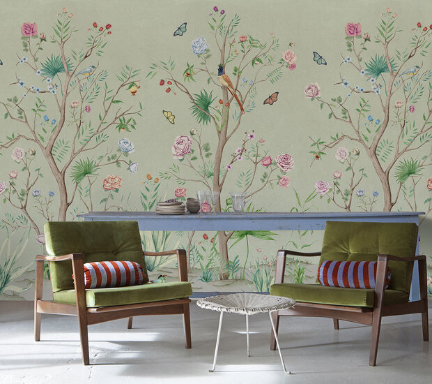 Coordonne Peonies Behang Random Chinoiseries Collectie&nbsp;&nbsp;