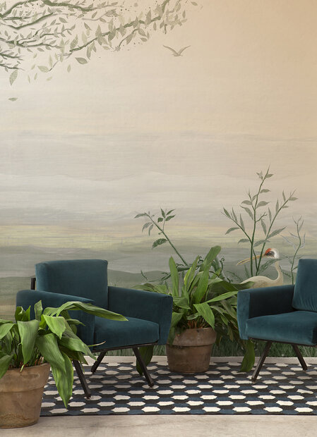 Coordonne Yugure Behang 7900111 Random Chinoiserie Behang Collectie