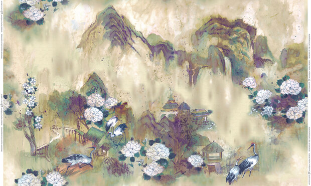 Coordonne Kasgar Behang Random Chinoiseries Collectie 7900181