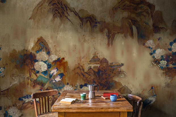 Coordonne Kasgar Behang Random Chinoiseries Collectie 7900182