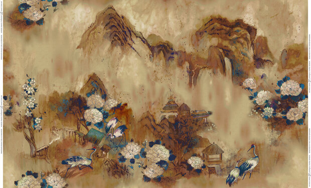 Coordonne Kasgar Behang Random Chinoiseries Collectie 7900182