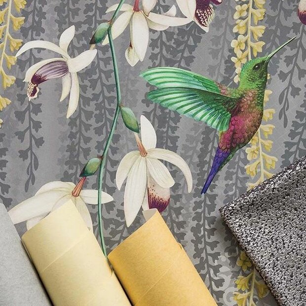 Osborne and Little Trailing Orchid behang w7334-02