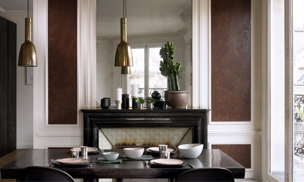 ELITIS Dryades Behang Essence de bois