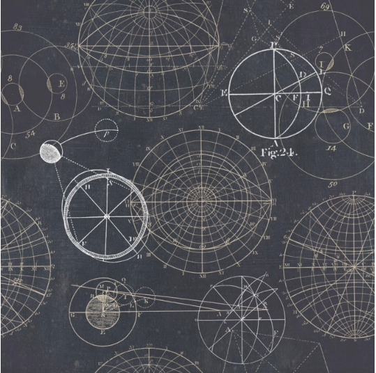 Mind the Gap Astronomy Behang WP20032