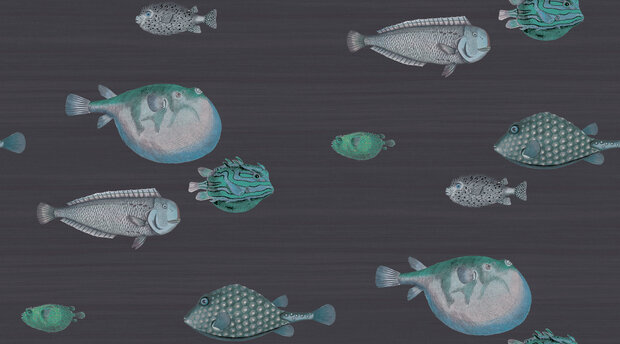 Fornasetti Acquario Behang&nbsp;Cole and Son Senza Tempo Collectie 114/16032