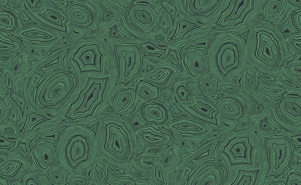 Fornasetti Malachite behang Cole and Son Senza Tempo Collectie 114/17035