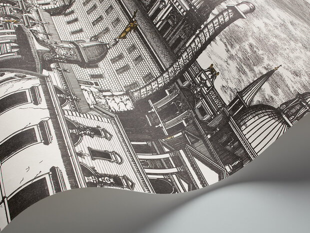 Fornasetti Riflesso Behang Cole and Son Senza Tempo Behang Collectie 114/20040