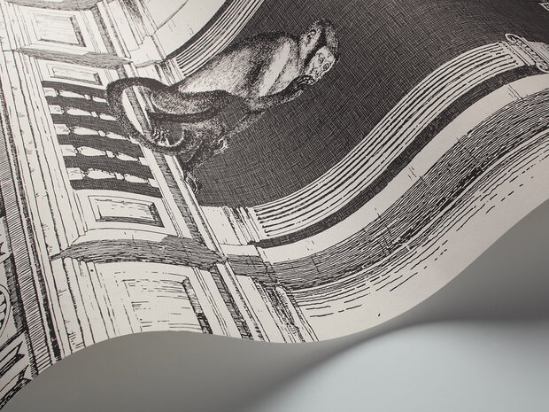 Fornasetti Procuratie e Scimmie Behang Senza Tempo Collectie 114/21041