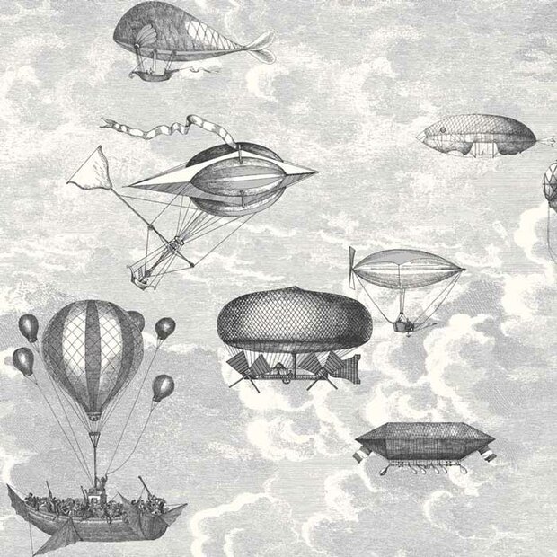 Fornasetti Macchine Volanti Behang Senza Tempo Collectie 114/27053