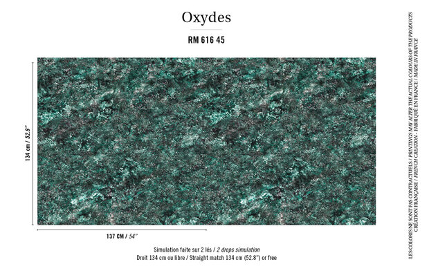 ELITIS Maria Behang&nbsp;Oxydes Collectie&nbsp;ELITIS Maria Behang&nbsp;Oxydes Collectie&nbsp;RM_616_45