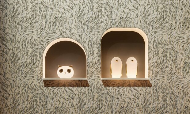 Moooi Blushing Sloth Behang