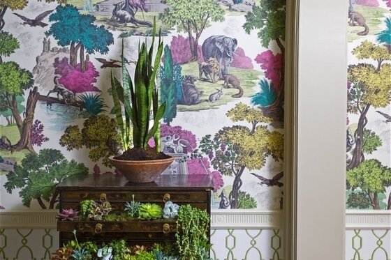 cole son behang versailles grand behang folie collectie sfeer