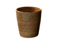 Licht Rotan Prullenbak Decor Walther