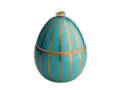 Ladenac Bois de Russie Candle - Turquoise Gold Stripes