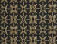 jim thompson snowflake black gold behang jt021068006 tony duquette