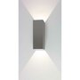 wandlamp led louis alu 25 cm
