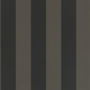 Ralph Lauren Spalding Stripe Behang - Black / Black PRL026/17