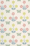 Little Greene Burges Butterfly Behang French Grey