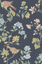 Little Greene Aderyn Behang Hicks&#039; Blue