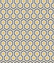 Cole and Son Hicks&#039; Hexagon 66/8056 behang Luxury By Nature