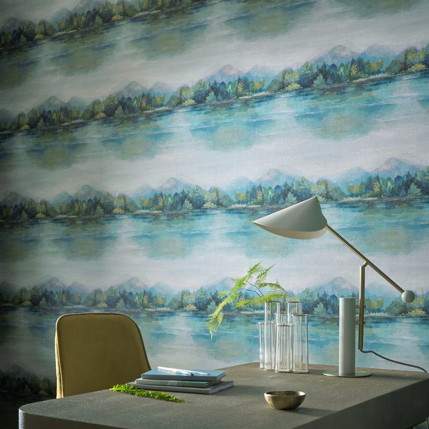 1838 wallcoverings lakeside behang 