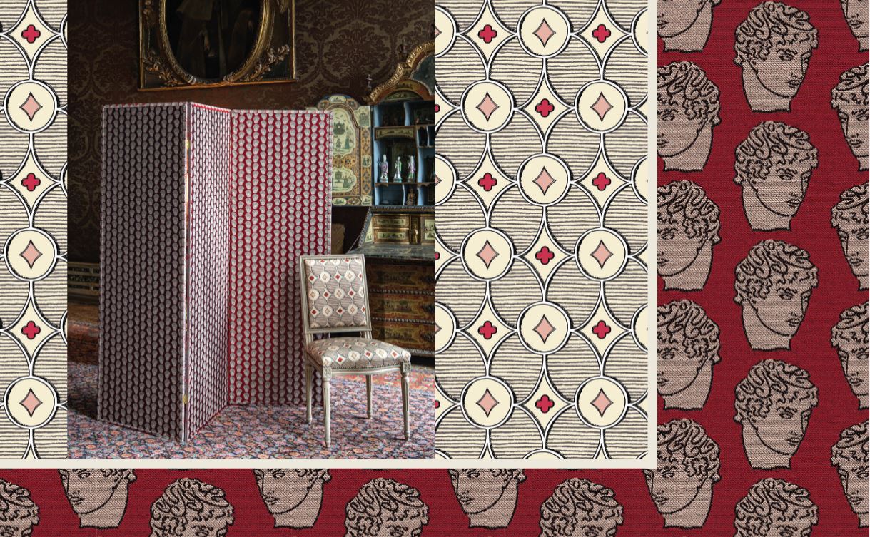 luke edward hall Antinous Rubelli Return to Arcadia stoffen collectie fabrics