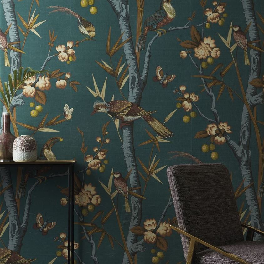 NOBILIS Grand Angle behang collectie NOBILIS Josephine behang chinoiserie Luxury By Nature