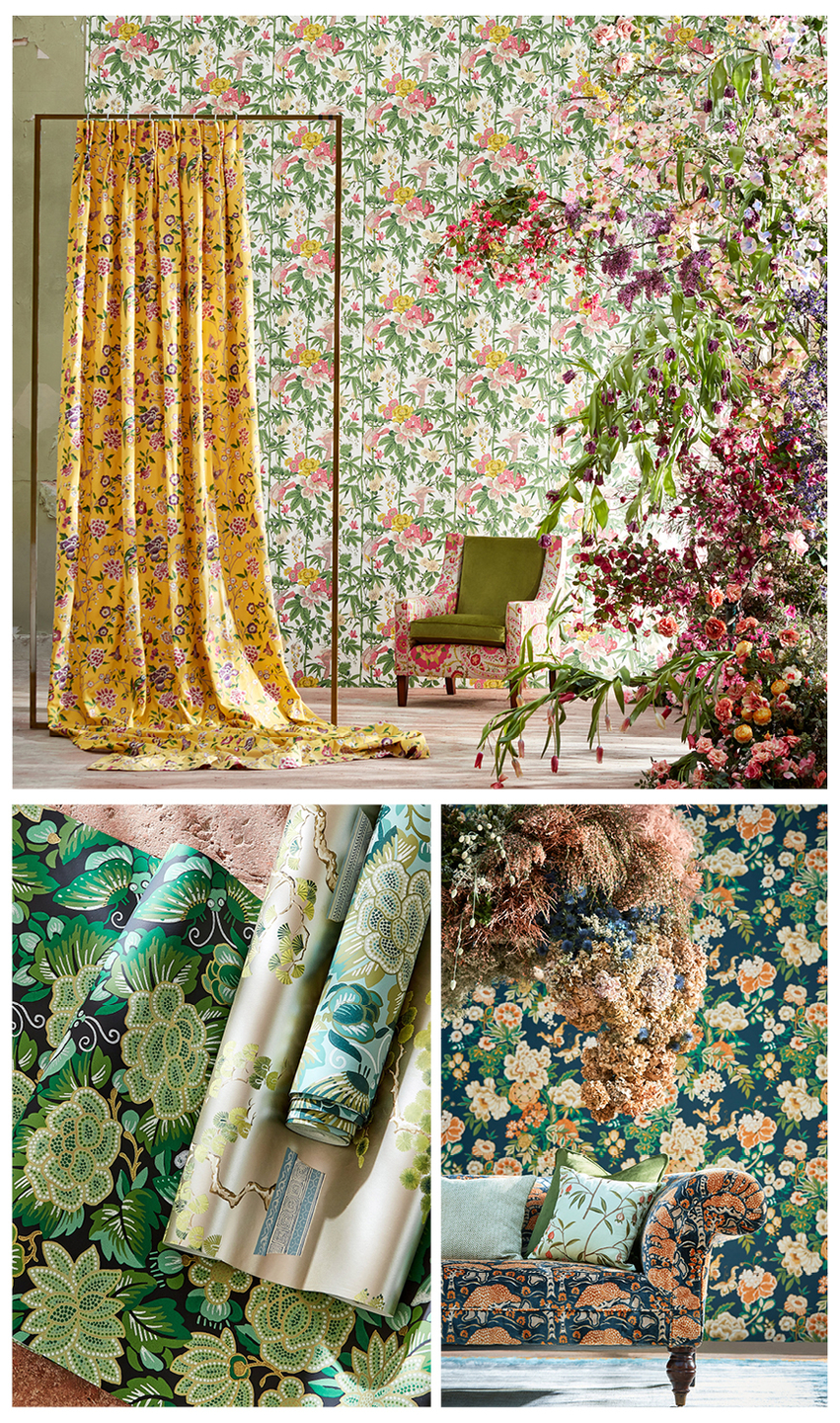Sanderson Water Garden behang collectie