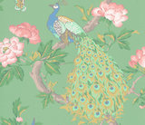Little Greene Pavona Behang Peacock National Trust Papers Vivienne