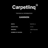Carpetlinq Gammon Vloerkleed Platinagrijs ICA 002