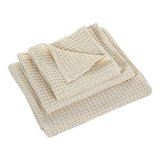 Wafel handdoek ecru 101 Pousada collectie Abyss Habidecor handdoeken