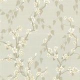 Behang Little Greene Sakura Fawn - Archive Trails Collectie Luxury By Nature