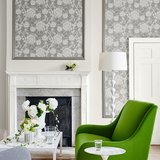 Behang Little Greene Paradise Gustav Trophy - Archive Trails Collectie Luxury By Nature sfeer