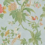 Little Greene China Rose Behang - Sage