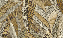 AH Finance Behang ARTE Chintz - Honey