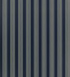 Ralph Lauren Palatine Stripe Behang - Midnight