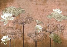 Coordonne Nympha Behang - Silver