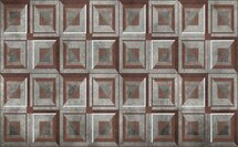 Coordonne Empire Behang - Silver