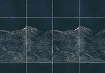 Coordonne Waves Behang - Silver