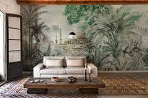 Coordonne Taj Mahal Behang - Silver
