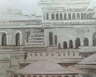 Coordonne Taj Mahal Behang - Silver