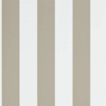Ralph Lauren Spalding Stripe Behang - Sand / White