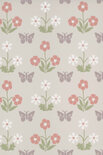 Little Greene Burges Butterfly Behang